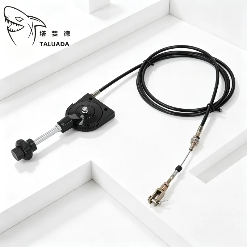 2.5m Throttle Cable For EX230 Throttle Motor Cable Black Excavator Cable High Quality