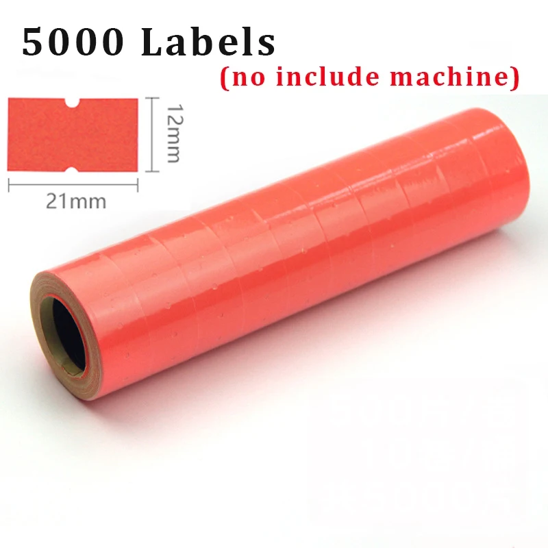 MX-5500 MX5500 8-cijferig draagbaar prijskaartjepistool met 1 inktcoderingsmachine voor winkels Supermarkt $ € £ ₽ Kg