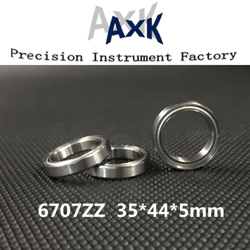 

Новое поступление Axk, 10 шт., радиальные шарикоподшипники 6707 6707zz 35*44*5 мм 35X44X5, высокое качество, ультратонкие