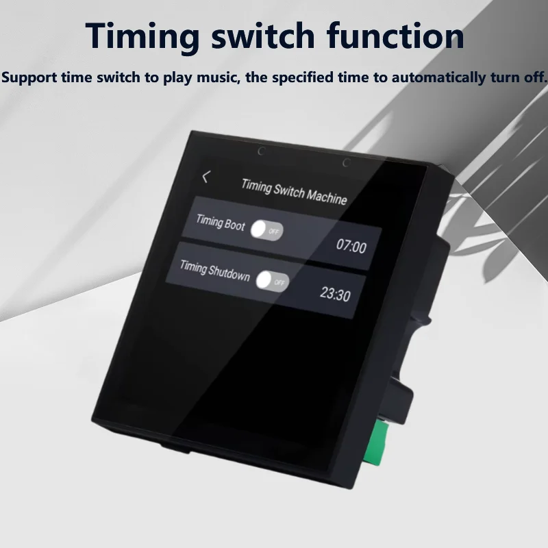 Smart Home Wall Amplifier Android 11 System 8ohm 4 Inch Tuya WiFi Amplificador Alexa Remote Control with Full Range Speakers Set