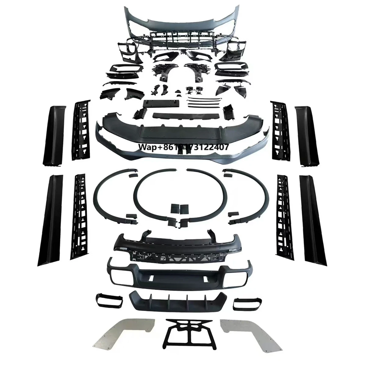 

Factory Direct Sales Car Modification Bumpers Body Kit for 9Y0.1 2018-2023 Facelift to Turbos Model.