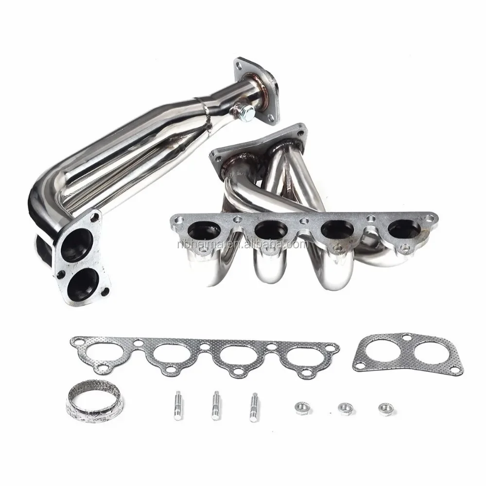 

Stainless Exhaust Header Manifold For 88-00 Honda Civic D-Series EG EJ EK D15A 4-2-1