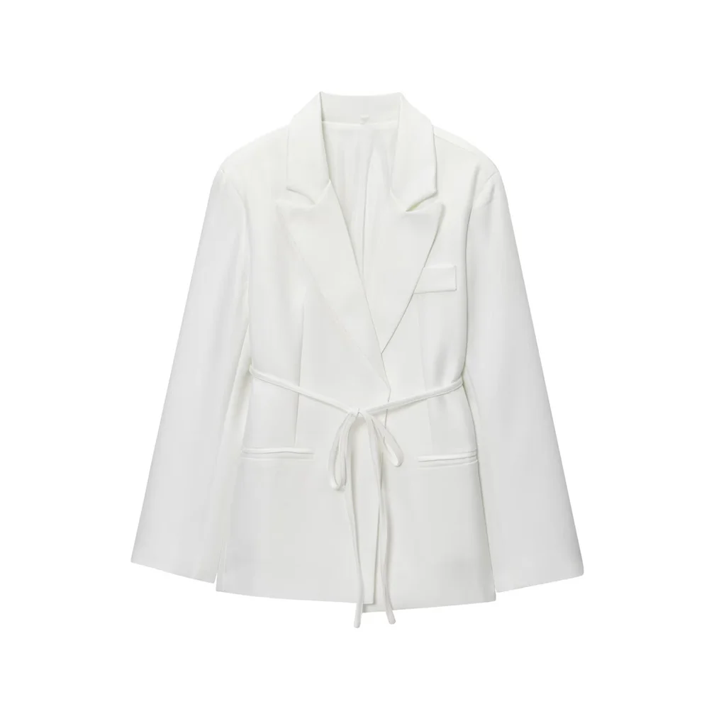 

UNIZERA 2021, новая женская повседневная и модная льняная смешанная куртка в европейском и американском стиле