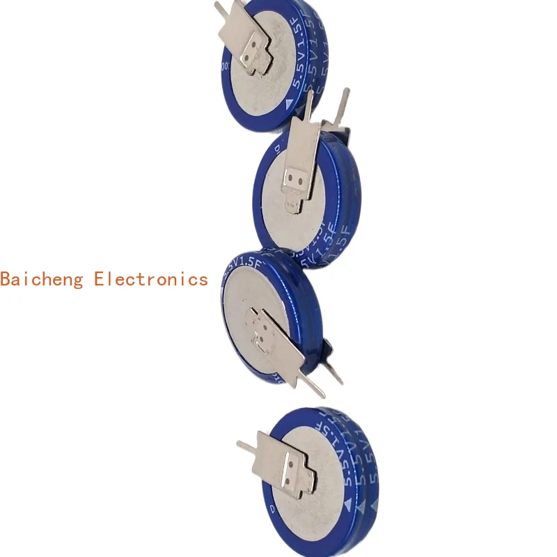 10PCS 5.5V1.5F C-type V-type Capacitor SE-5R5-D155VY