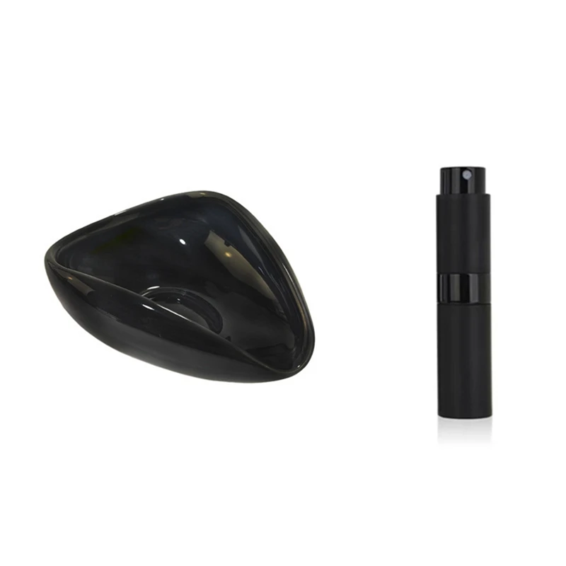 

Зернистость кофейных зерен и бутылка-распылитель для эспрессо, аксессуары для кофейных баров черного цвета