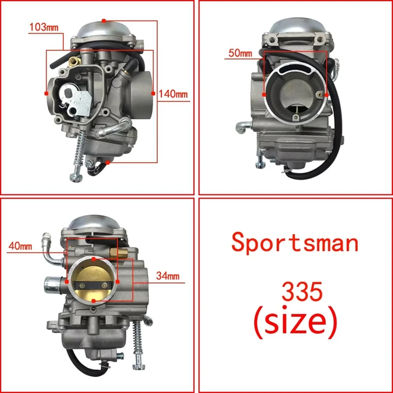 Motorcycle ATV Carburetor For Polaris Magnum 330 325 330 550 Sportsman 400 500 600 Polaris Ranger 400 425 500 Trail Boss