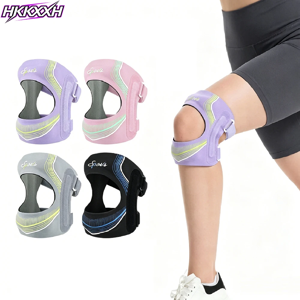 1PCS Patellar Tendon Support Knee Brace with Cushioned Gel Pad & Side Stabilizers, Lightweight Breathable Knee Support