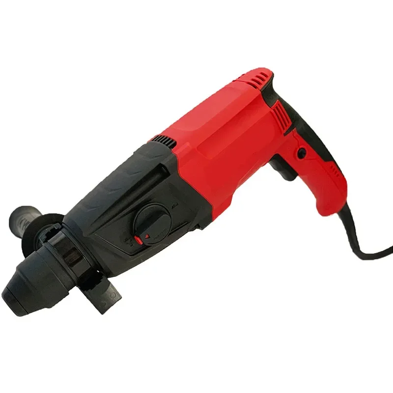 Martello elettrico leggero Regolazione della velocità da 26 mm Trapano a percussione multifunzione Trapano piatto Utensili elettrici positivi e negativi