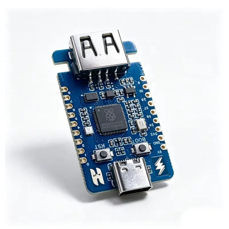 RP2350-USB-A Mini Development Board P2350-USB-A Type C Interface, Dual Core Dual Architecture RP2350