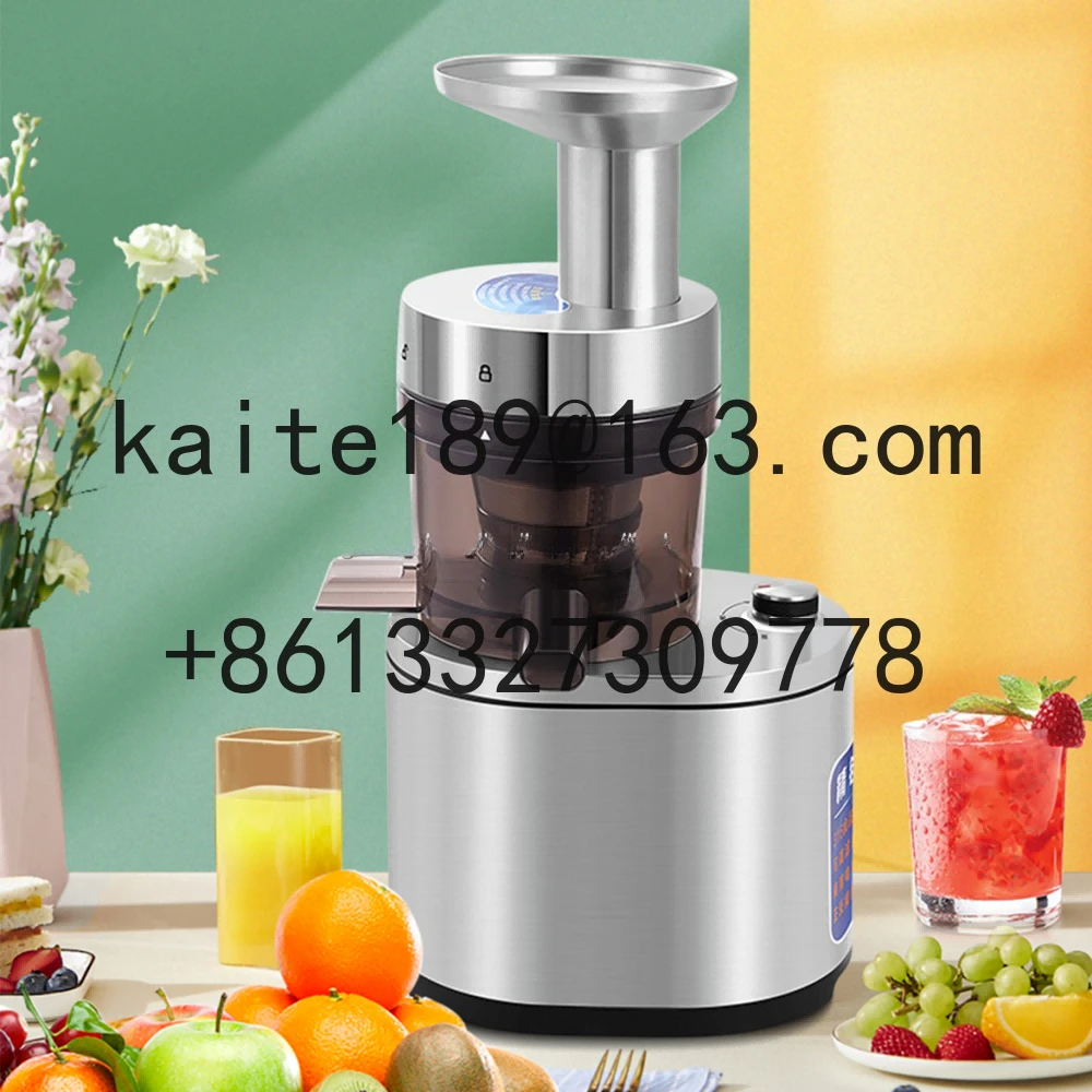 

1000w Heavy Duty Cold Press Anti-Clogging Stainless Steel Screw Type Fruits Vegetables Household Commercial Slow Juicer Machine