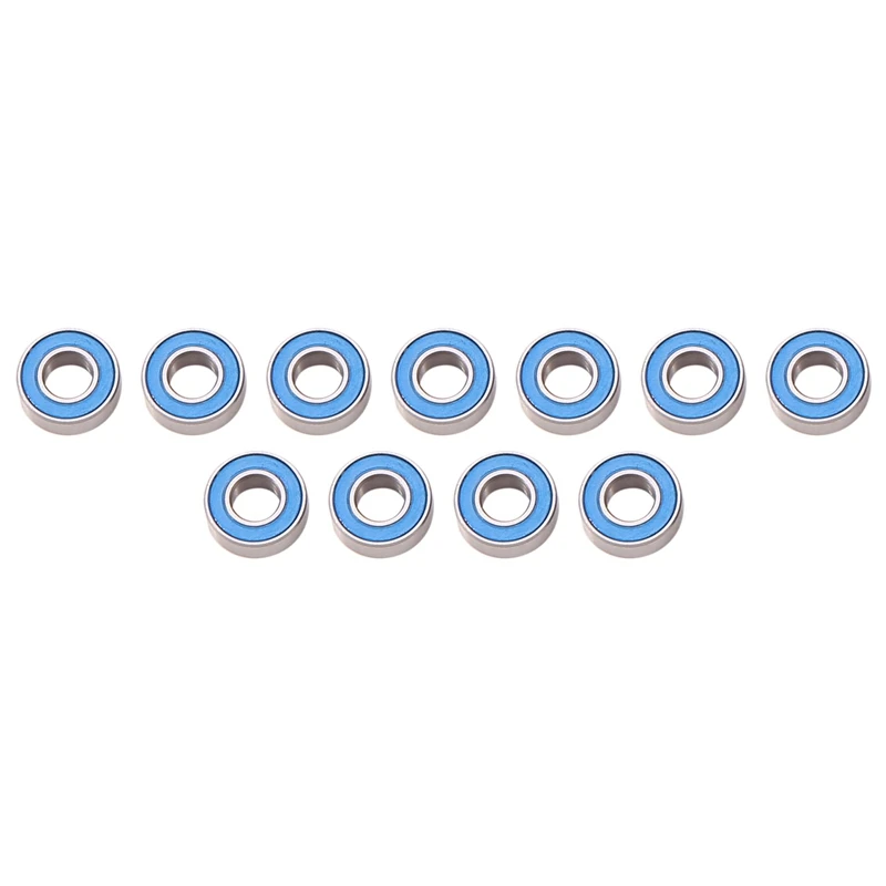 18PCS Rubber Sealed Ball Bearing Kit For Tamiya CC-01 CC01 1/10 RC Car Upgrades Parts Accessories