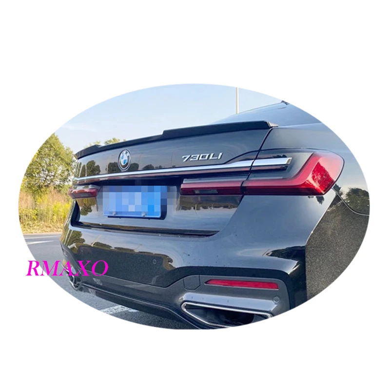 For BMW G12 G11 Spoiler 2016-2020 BMW  7 series 730li 740li 750M 760 lip spoiler ABS Material Car Rear Wing  Rear Spoiler