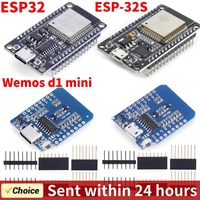 ESP32-32/D1 Mini ESP8266 Development Board Wireless WiFi+Bluetooth module Ultra-Low Power Consumption SPI Flash ESP32s