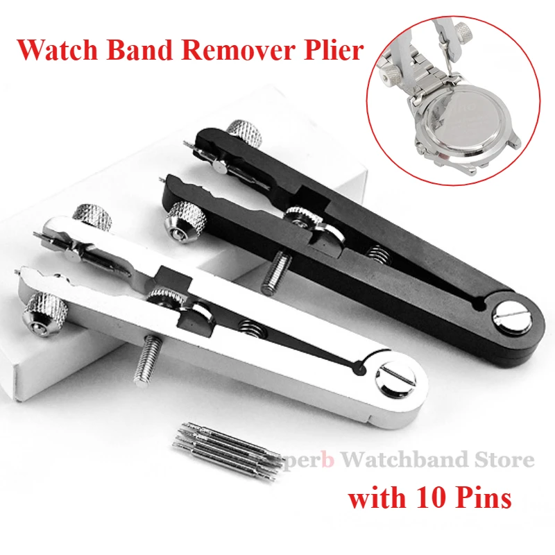 Tweezer Removal Strap With Screw 6825 Watch Pliers Watch Spring Bar Plier Tool Kit  Adjustment Length Size Replacement Repair