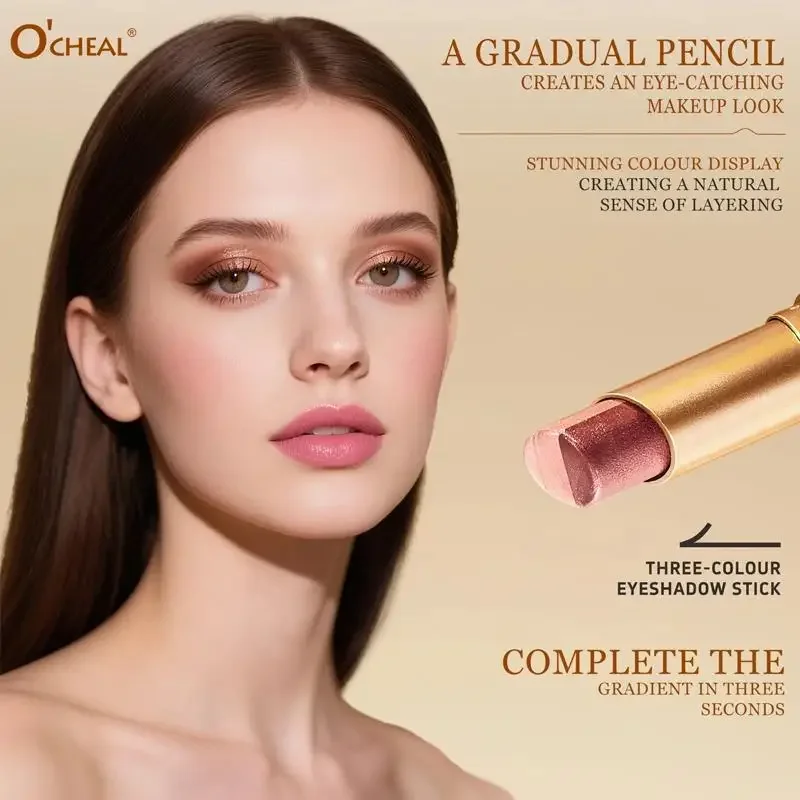 Long Lasting Waterproof Eyeshadow Stick Matte Smudge Proof Creamy High Pigment Makeup Pencil Smooth Glide Application