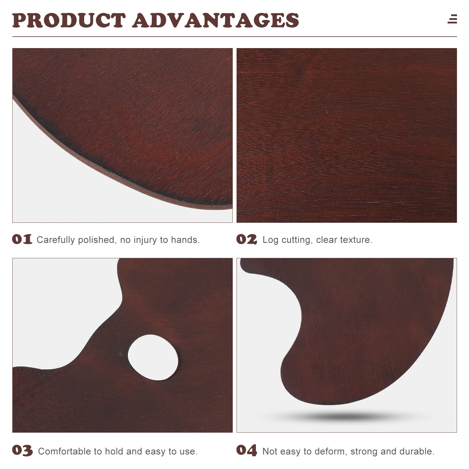 

Palette Pigment Tray Paint Painting Trays Color Mixing Board Reusable Artist Colour Painters