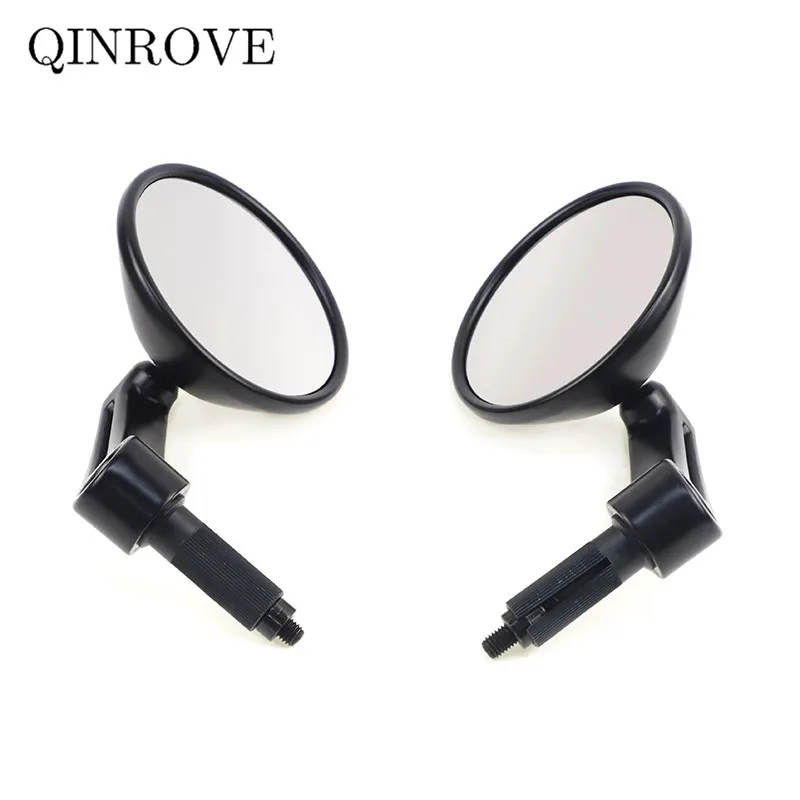 Motorcycle Handlebar End Mirror Aluminum Alloy 22mm Rear View Mirrors Universal For Voge CU525 300R 525R 300DS 650DS 300GY 150GT