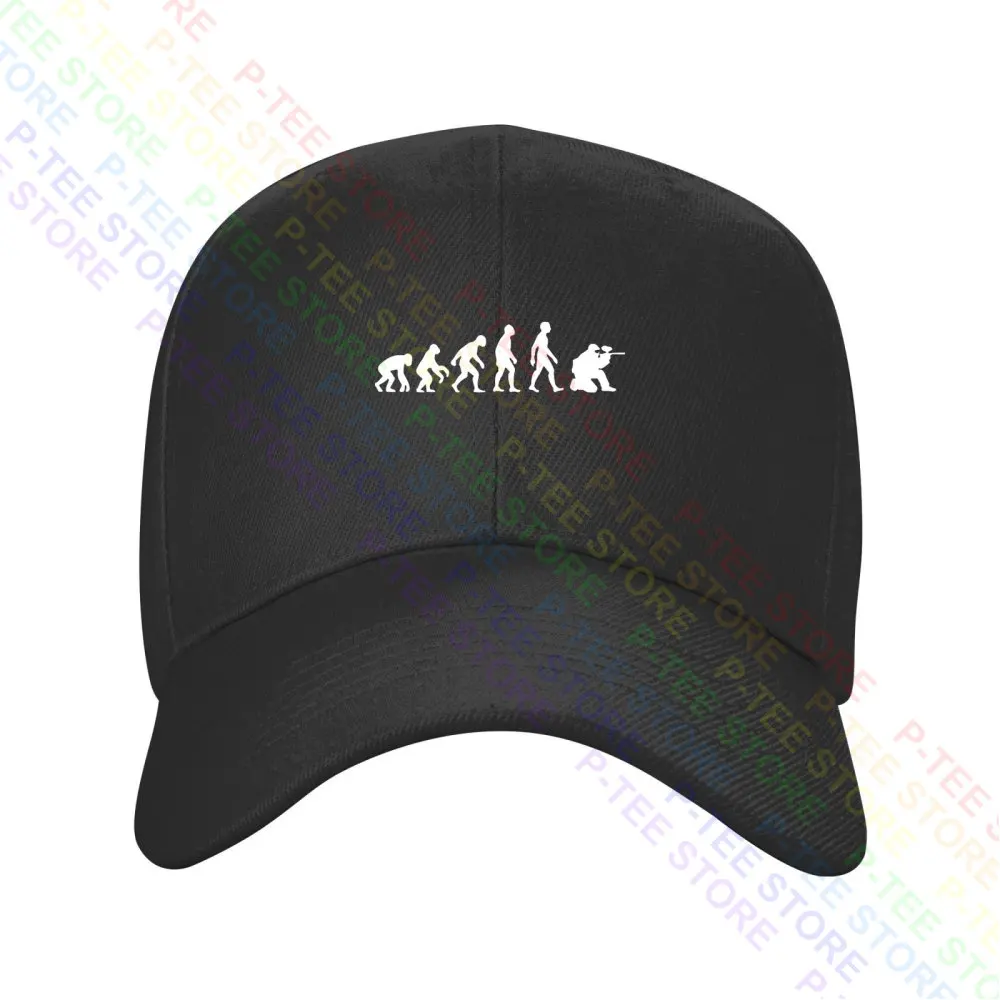 Evolution Of Man Paintball Jersey Baseball Cap Snapback Caps Knitted Bucket Hat