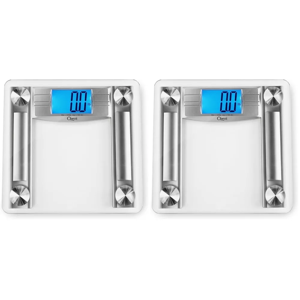 

Высокоточные цифровые весы для ванной комнаты емкостью 560 фунтов, точностью 0,1 фунта и инструментами для измерения тела серебристого цвета