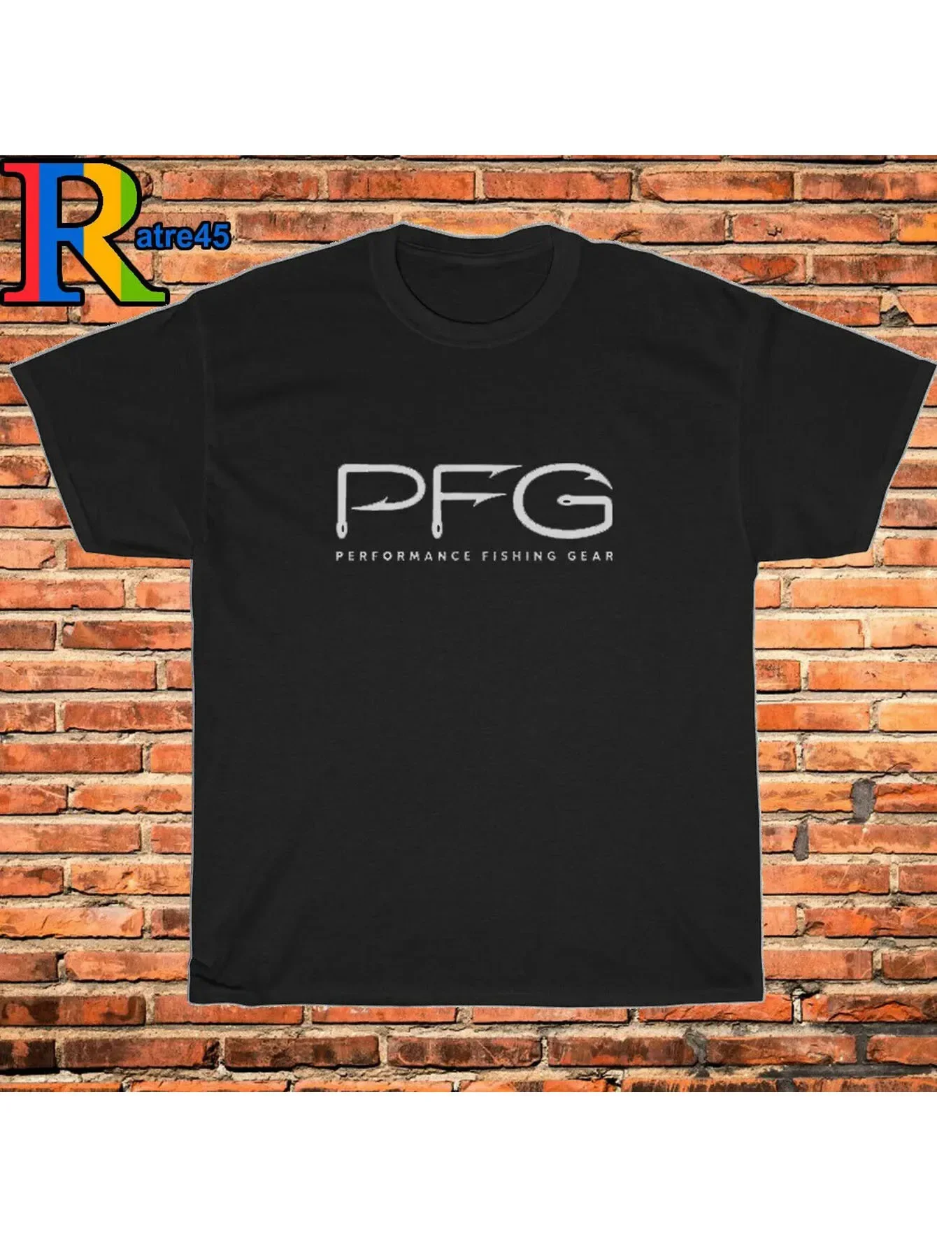 

New T-Shirt PFG Performance Fishing Gear Logo Black/Grey/White/Navy Size S-3XL New Year 2025 Totoro Men Clothing Anime T-Shirts