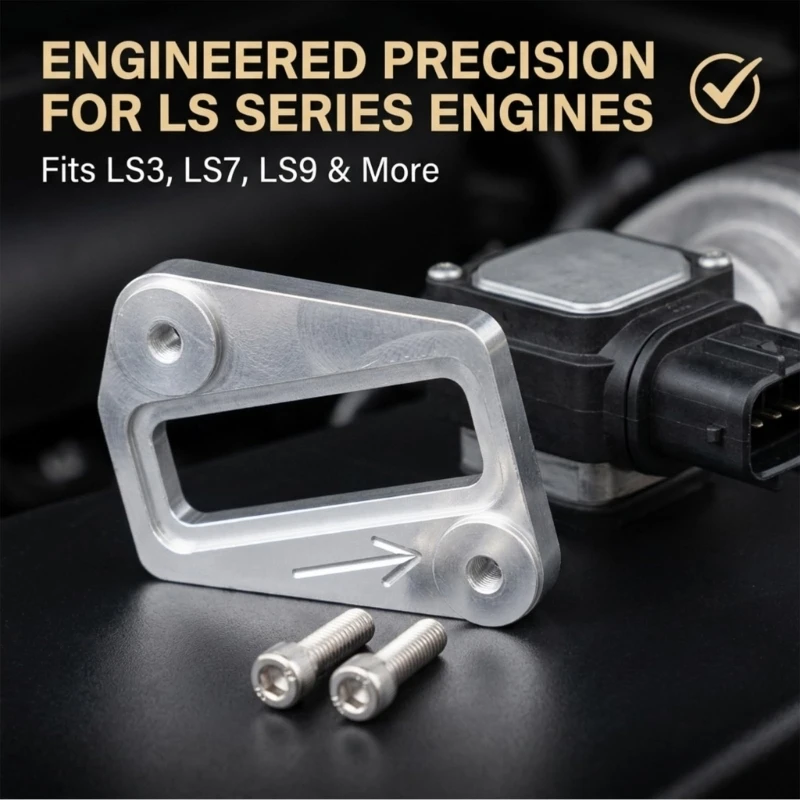 M68B Heat Resistant MAF014 Mount Bracket Adapter Plate For Engine Air System