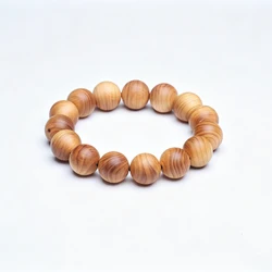 High quality natural sandalwood handmade sandalwood bracelet men's bracelet 20mm rosary wooden beads