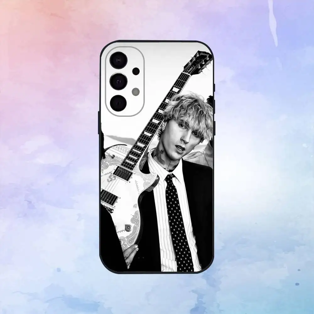 MGK M-Machine-G-UN K-Kelly Phone Case For Samsung S25,S24,S21,S22,S23,S30,Ultra,S20,Plus,Fe,Lite,Note,10,9,5G Black Cover #6