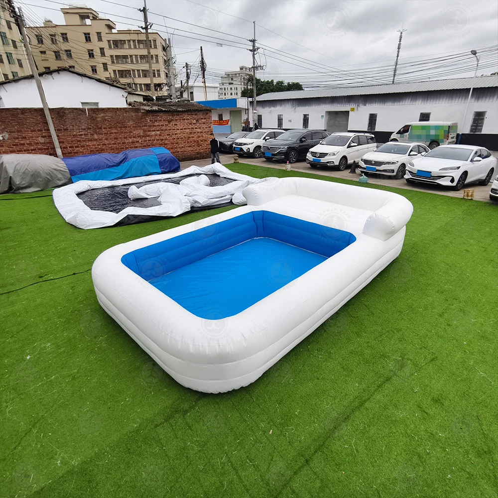

High Quality Portable Inflatable Water Sofa for Outdoor Swimming Pools Factory Wholesale with Climbing Featurespromote sales