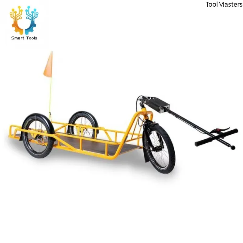 

【Hot Sale】Large Capacity Three Wheels Luggage Cargo Trailer Max Customized Steel Bulk Electric Bike Trailer