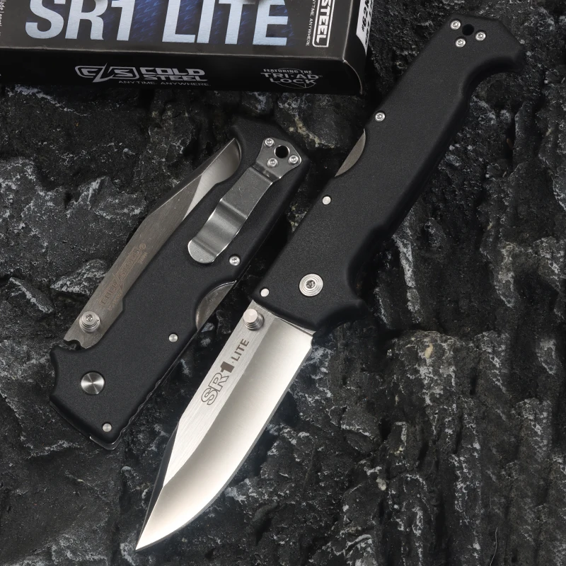 Outdoor LG-SR1 Manual folding Blade Knife Stainless Steel hunting daily carry pocket knife for camping tactics