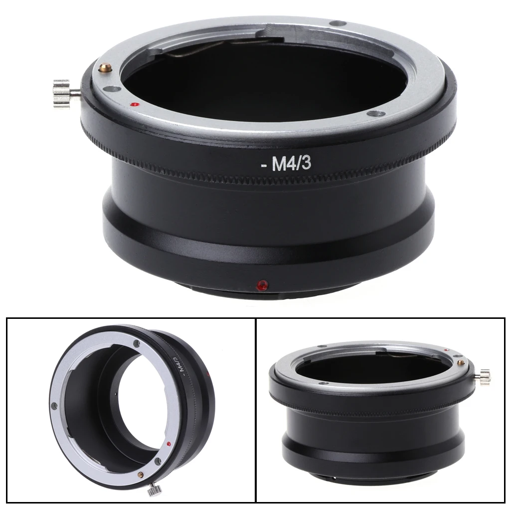 Bague d'adaptation d'objectif AI-M4/3 Mount pour Nikon F AI pour objectif tains à Micro 4/3 pour Olympus Tubes d'extension ronds DstressShipping