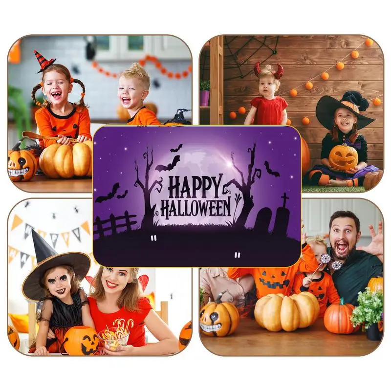 Halloween Wall Tapestry Cartoon Halloween Decorations Halloween Backdrop Banner Creative Halloween Wall Banner Halloween