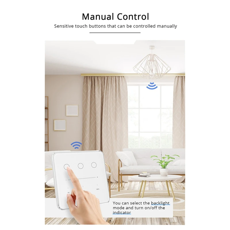 Imagem -06 - Interruptor de Luz Tuya Zigbee Gang Dimmer App Tuya Smart Life Controle Remoto Eua Interruptor Padrão da ue Controle de Porcentagem