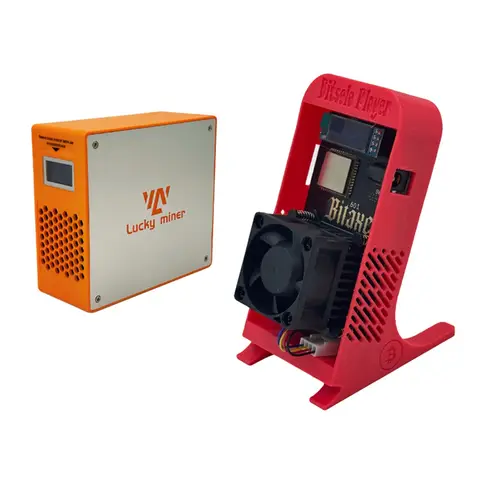 Bitaxe Gamma 601 1.2TH/S 18W BTC Solo Miner BM1370 puce Asic + Doge Miner Litecoin Miner LG07 11MH/S Lucky Miner UK Plug-ABIU