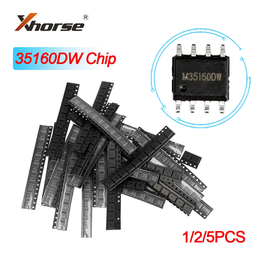 

Xhorse 35160DW Chip Replace M35160WT Adapter Reject Red Dot No Need Simulator Soldering With VVDI Prog Key Programmer Cooperate