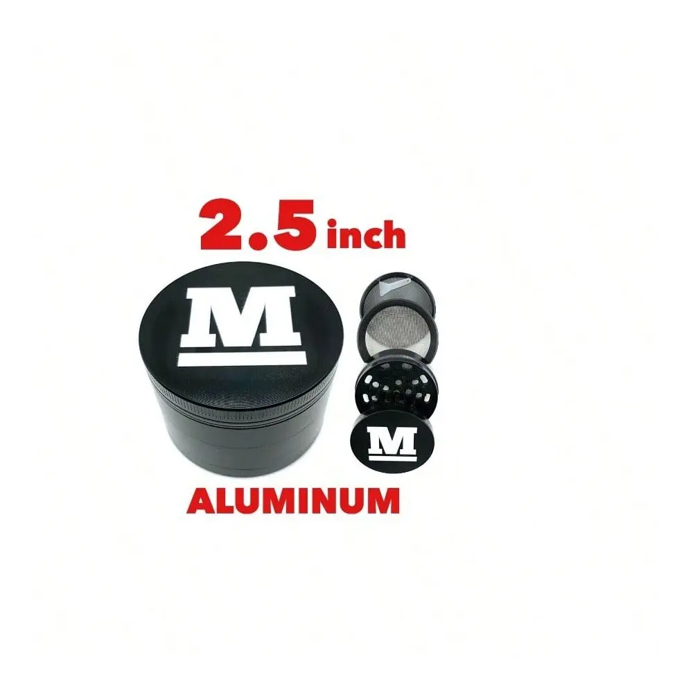 

6 Six Shooter Filler King Size Aluminum 2.5 Inch Large Grinder
