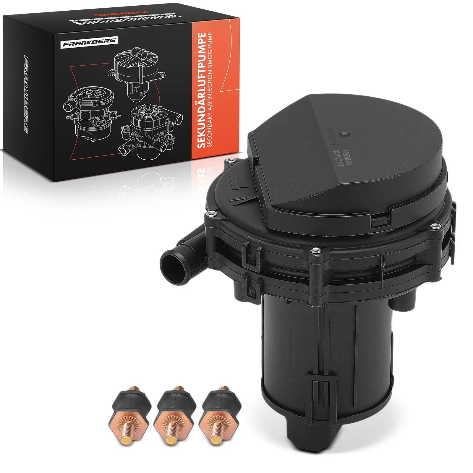 Frankberg 1x secundaire luchtpomp voor BMW 3 Serie Cabriolet Coupé Touring E46 1998-2006 11721435364V20630016 11727553056 11721435365