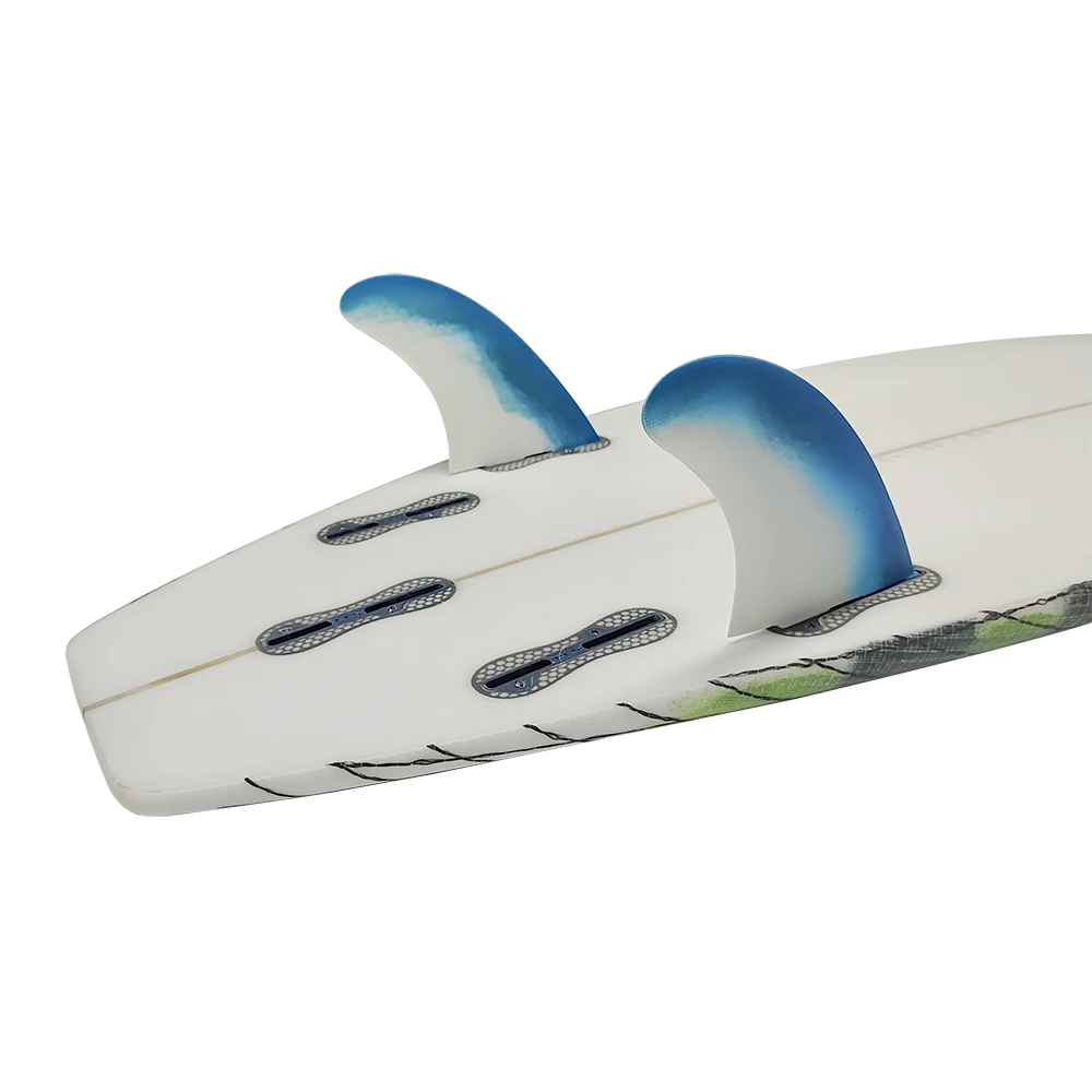 Twin Fins Set Surfboard Fins High Porformance Surfing 2 Fins Double Tabs 2/Single Tabs Base Keel Fin Side Fin For Shortboard