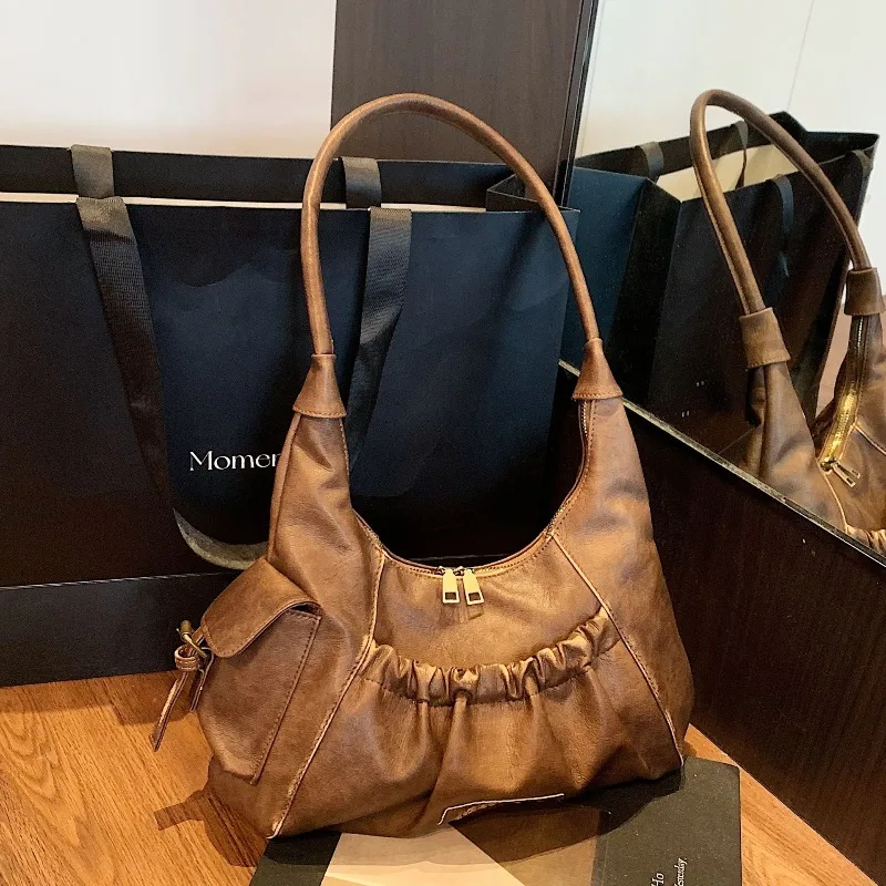 

Retro Underarm Tote Bag for Women Shoulder Bags Purse and Handbags Designer Bags Female Bag Bolsos De Mujer Сумка Женская Sac