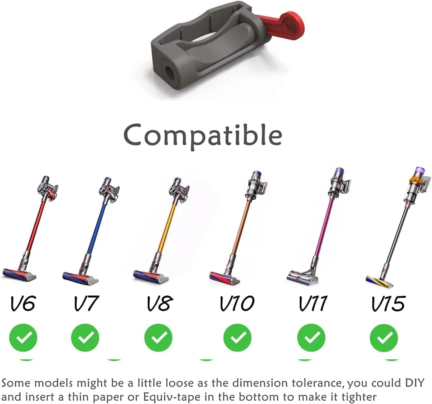 Power Button On/Off Control Clamp Trigger Lock For Dyson V15 V6 V8 V7 V10 V11 Absolute/Animal/Motorhead Vacuum Cleaner