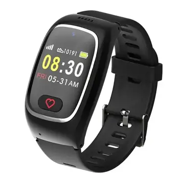 SOS GPS seniory chytré náramkové hodinky detekce pádu SIM karta chytré hodinky monitor srdečního tepu sledování zdraví náramek pro starší muže 8 nejlepší prodej hodinky pro seniory SOS - №5