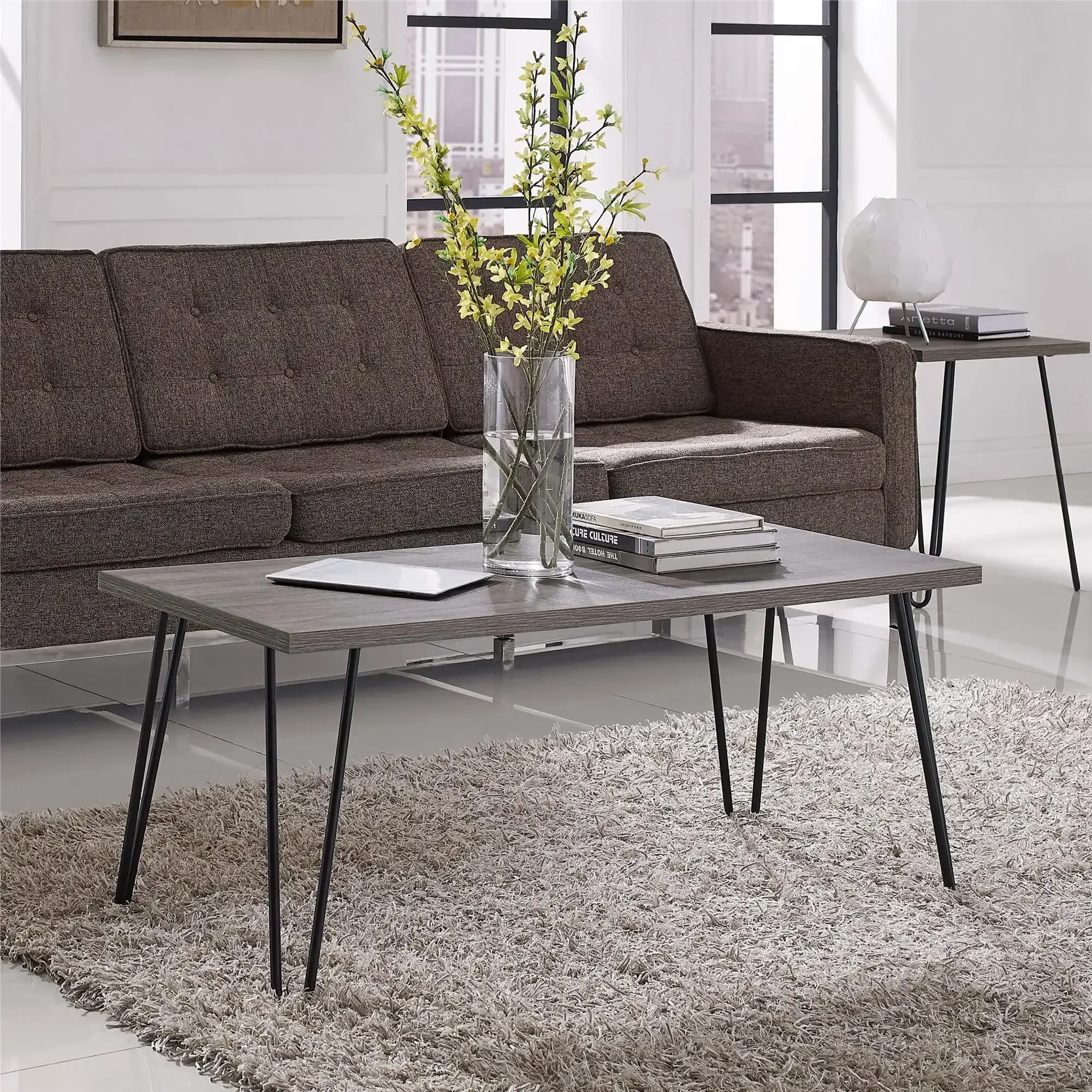 

Owen Retro Coffee Table, Sonoma Oak living room furniture