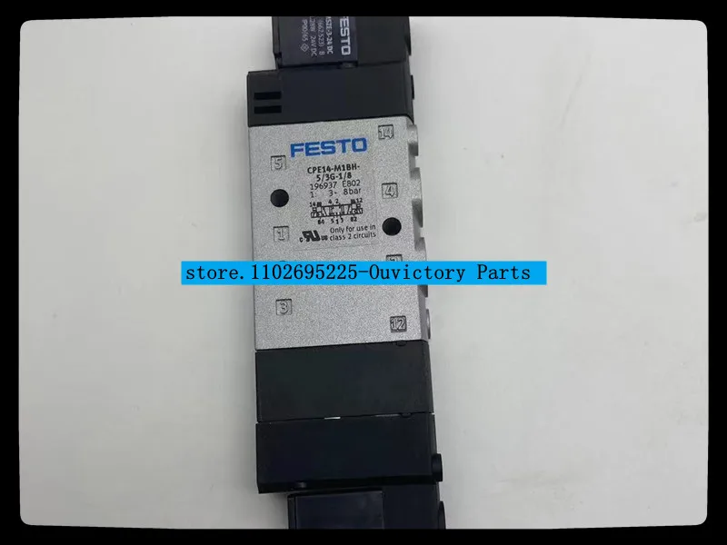 

CPE14-M1BH-5/3G-1/8 196937 CPE14-M1BH-5/3GS-1/8 196938 New Original FESTO solenoid valve