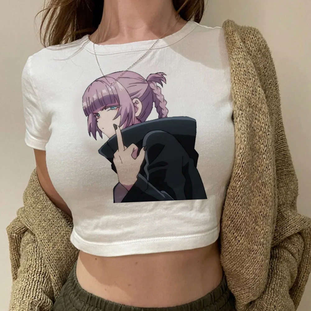 Call of the Night crop top y2k shoujo girl style cropped gothic  Fairy harajuku gyaru vintage  woman tees