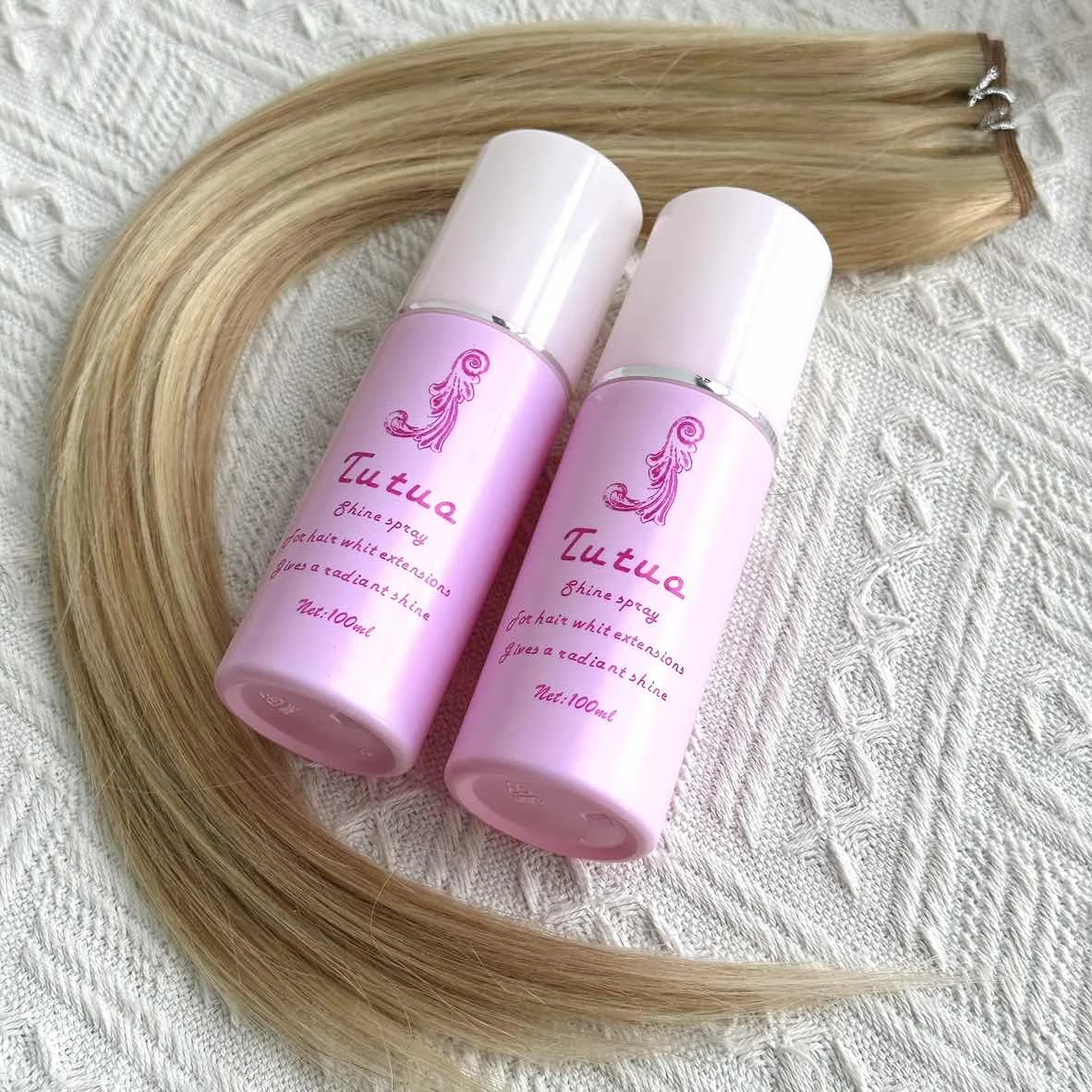 100ML Wig Care Solution Hair System Anti-frizz Smooth Tangles Protection Synthetic Hair Anti-static Conditioner Spray