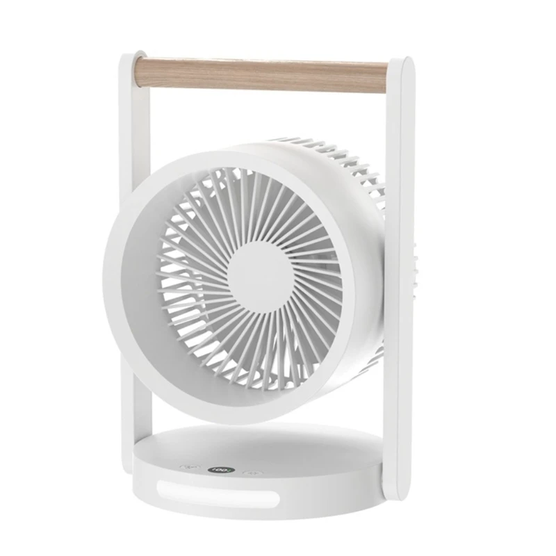 Desktop Fan Small Fan Cooling Fan Table Fan Convenient USB Fan Electric Fan Powerful Desk Fan for Dormitory Office 918D