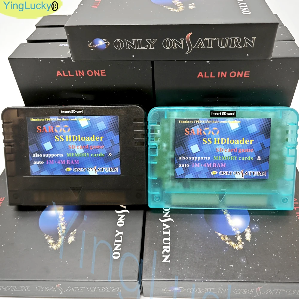 НОВЫЙ картридж SAROO HDLoader для быстрого чтения Saturn Games Reader Поддержка SD Menory Cards Play Games без CD для NEO GEO