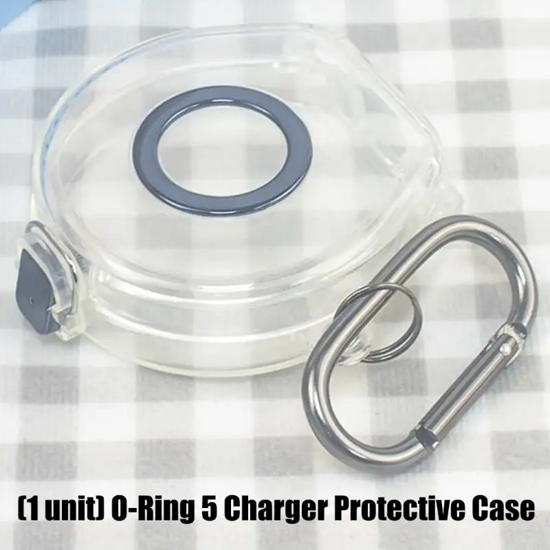 CORA Daily Carry Charging Dock Case, Flexible Shell Cover with Carry Clip for Desk Storage, Commute Use, Bag Storage