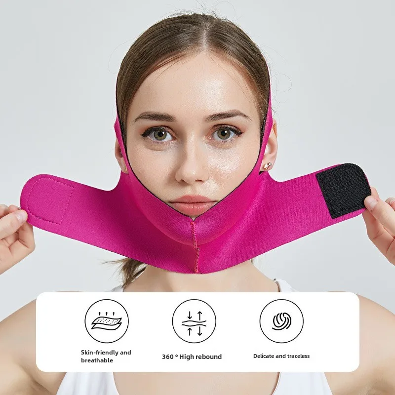 Elastic Face Slimming Bandage Women V Line Face Shaper Chin Cheek Lift Up Belt Facial Anti Wrinkle Strap Skin Care Beauty Tools