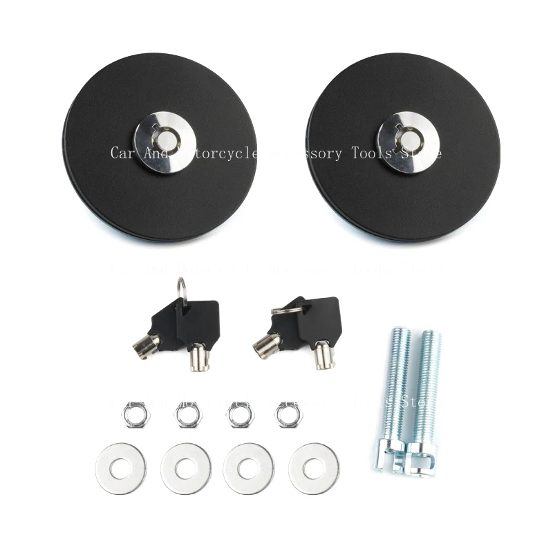 

Automotive Parts Engine Hood Lock Black Carbon Fiber